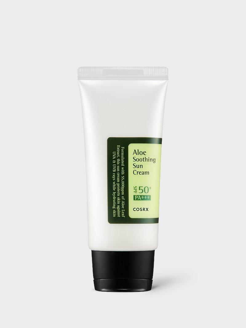 Aloe Soothing Sun Cream SPF50+/ PA+++ [D9098]